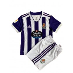 Camisola Real Valladolid Criança Equipamento Primeiro 2021-2022 Manga Curta